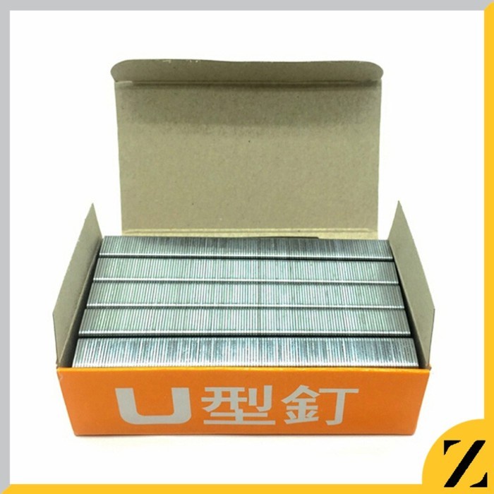 

ISI STAPLES STAPLER STEPLES TEMBAK GUN TACKER REFILL 13/6 1 PAK 2200PC very nice