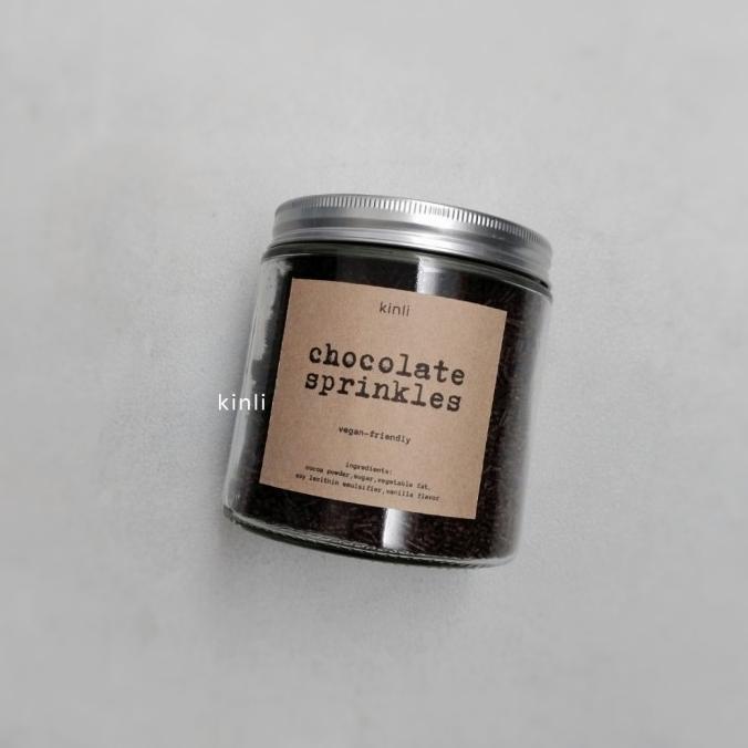 

chocolate sprinkles vegan plant-based coklat meses nabati