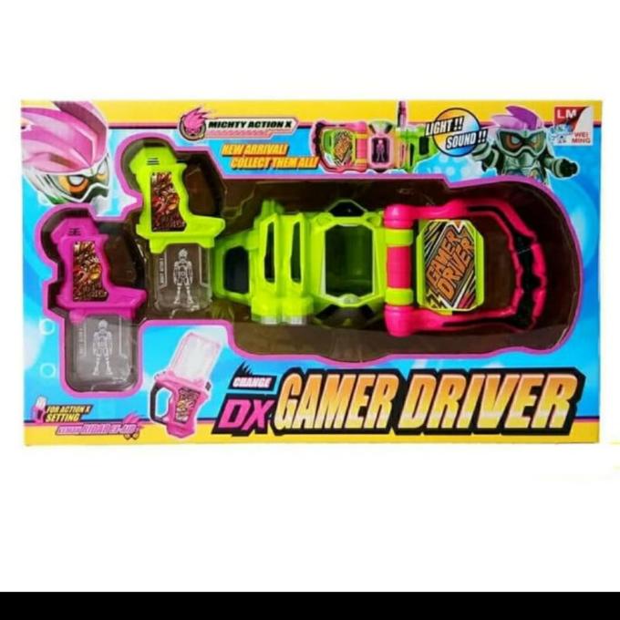 Mainan Sabuk Kamen Rider Ex- Aid Recash Dx Game Driver