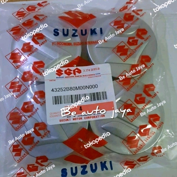 DOP TUTUP VELG AS RODA (4PC) SUZUKI ERTIGA ORIGINAL