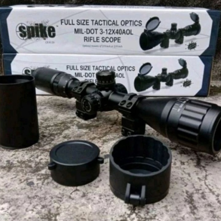 ↓Kirim Langsung❉← Telescope Teropong Senapan Angin Murah Bushnell 4x20 / 3-9X40 EG / SPIKE 3-12X40 A