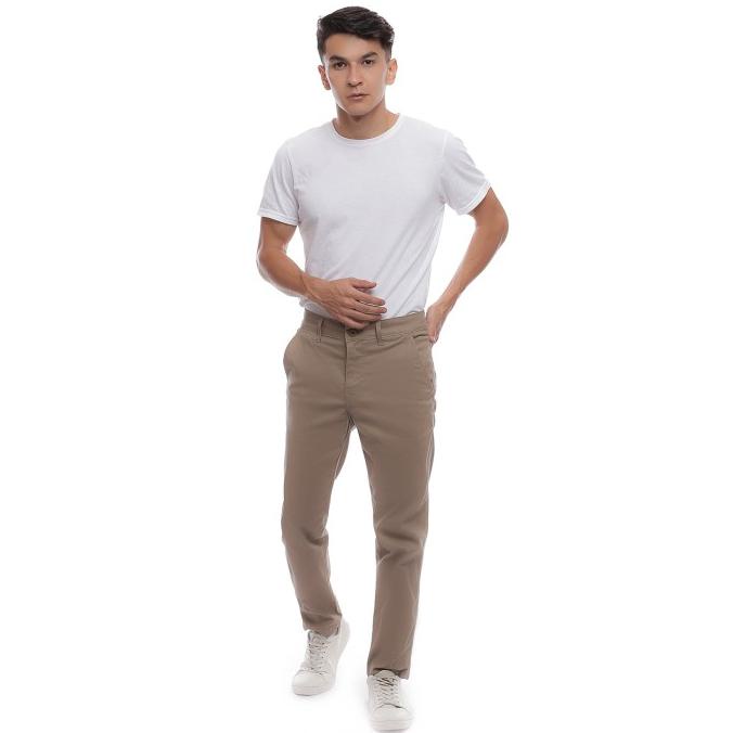 Ramayana - Northwind - Celana Zipper 3004 Coklat celana panjang pria
