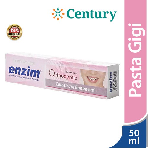 Enzim Toothpaste Ortodontic 50 Ml / Pasta GIGI / toothpaste / bau Mulut / gigi sensitif / bau mulut