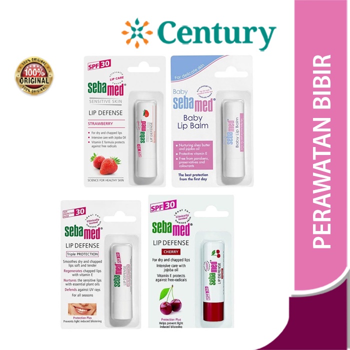 Sebamed Lip Defense SPF30/Sebamed Lip Watermelon/  Sebamed Lip Cherry/ Sebamed Lip Strawberry/ Sebam