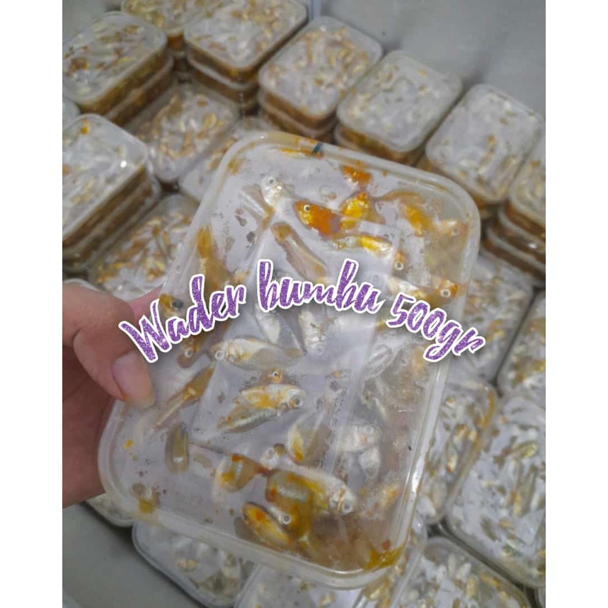 

ikan wader marinasi 500 gram