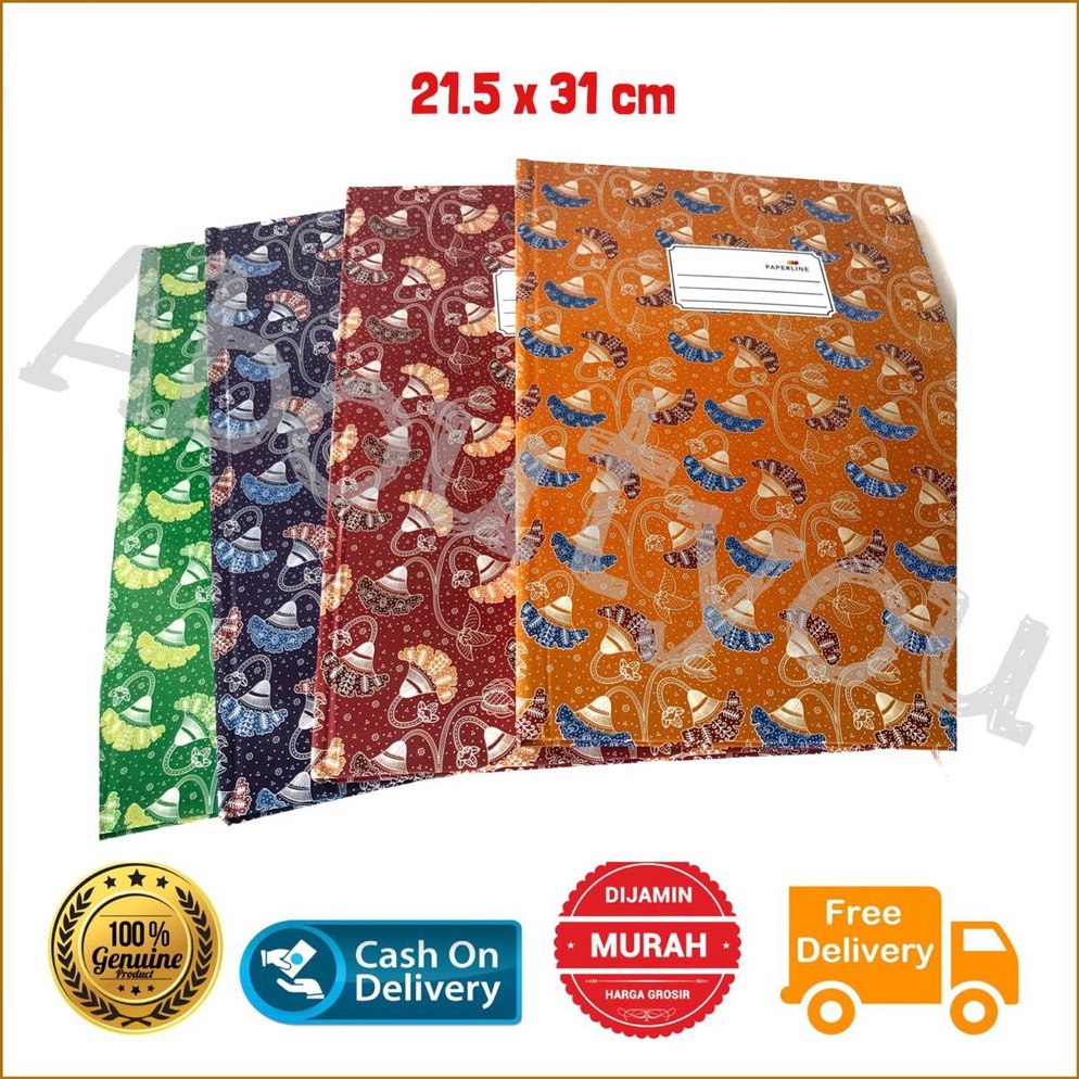 

Ready Stock Buku BESAR Folio 100 lembar Buku AKUNTANSI accounting Hardcover Murah F9N