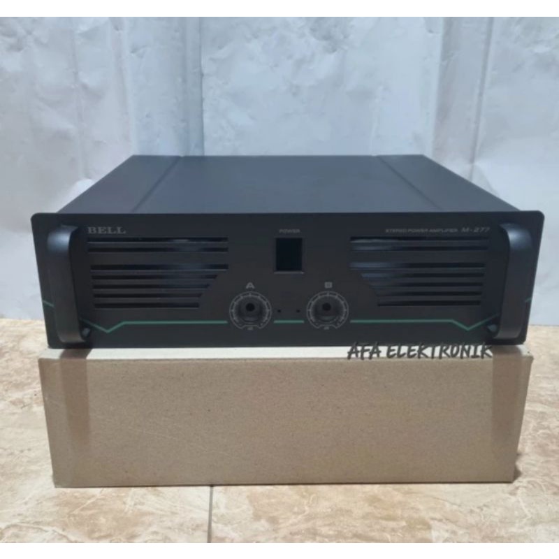 Box Power Amplifier Stereo BELL M277 Original