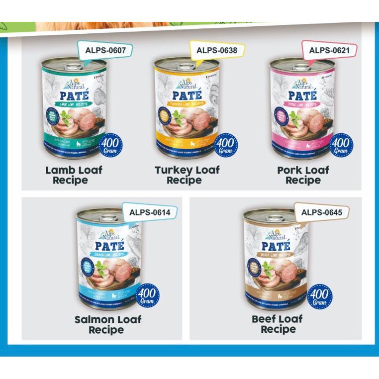 Termurah Alps Pate Dog Food 400Gr Ftp
