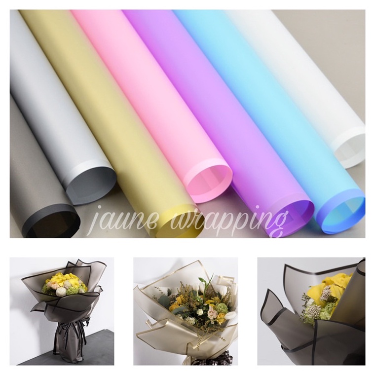 

New Product [1PAK/20LEMBAR] JBB Kertas Buket Bunga / Flower Wrapping Paper Cellophane 290