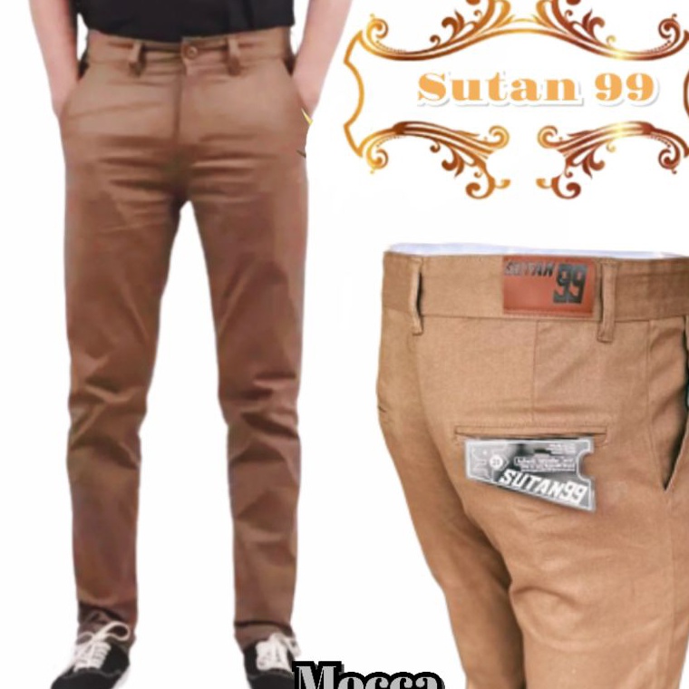 HARGA TERMURAH CELANA CINOS SUTAN 99 REGULER FIT