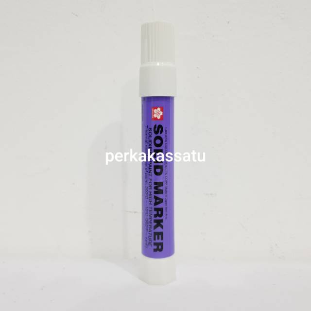 

SOLID MARKER SAKURA WHITE SPIDOL BESI PUTIH