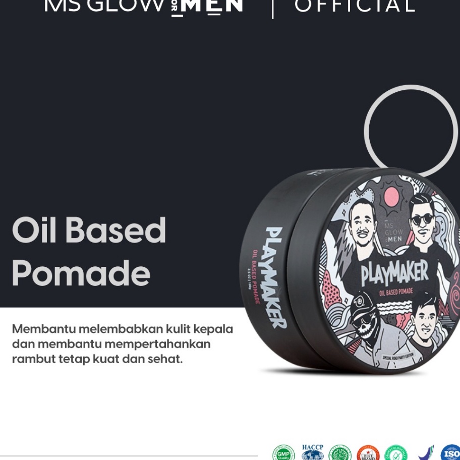 ➭➱✥❄ MSGFM - OIL BASED POMADE - 100 GR Grosir