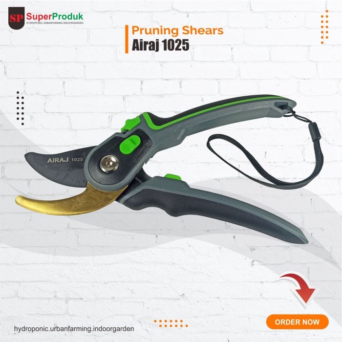 [Gunting] Gunting Dahan Airaj 1025 Pruning Shears [Rumput]