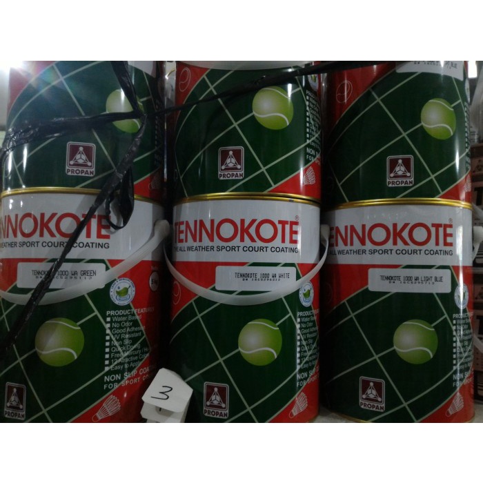 Terlaris Cat Lapangan Tenis Cat Lapangan Futsal Basket Ukuran 5 Kg Propan