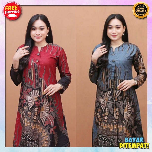Tunik Wanita Murah Tonik Deres Tunic Remaja Wanita Bsju Tnik Elegan Dan Mewah Buju Batik Tuniq Batij