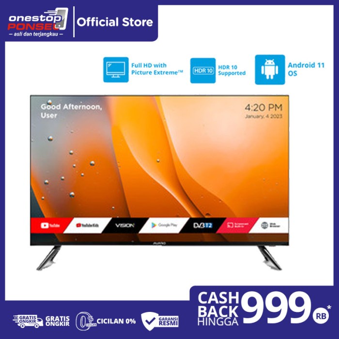 Realme Smart Tv 32" Inch & 43" Inch Garansi Resmi Realme Android Tv
