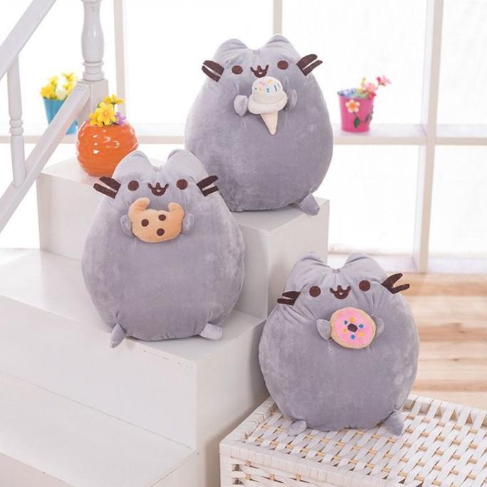 MAINAN BONEKA PUSHEEN CAT KUCING IMPOR
