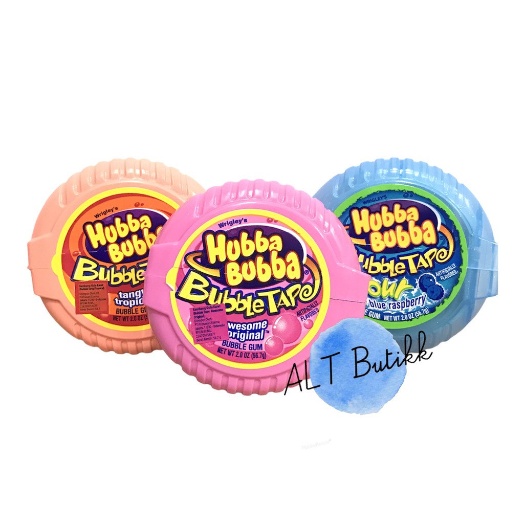 

Hubba Bubba Bubble Tape Permen Karet Product Of Usa