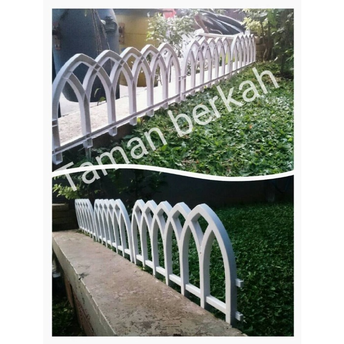 [Hiasan] Pagar Hias / Pagar Taman Isi 5 Pcs [Taman]