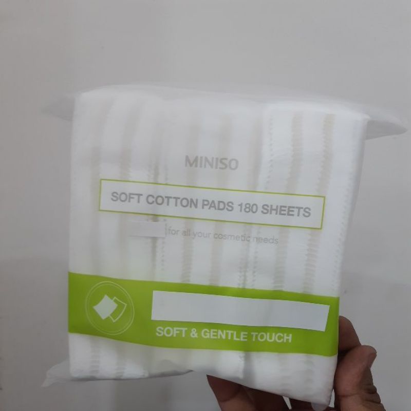 MINISO KAPAS KECANTIKAN TEBAL 180SHET