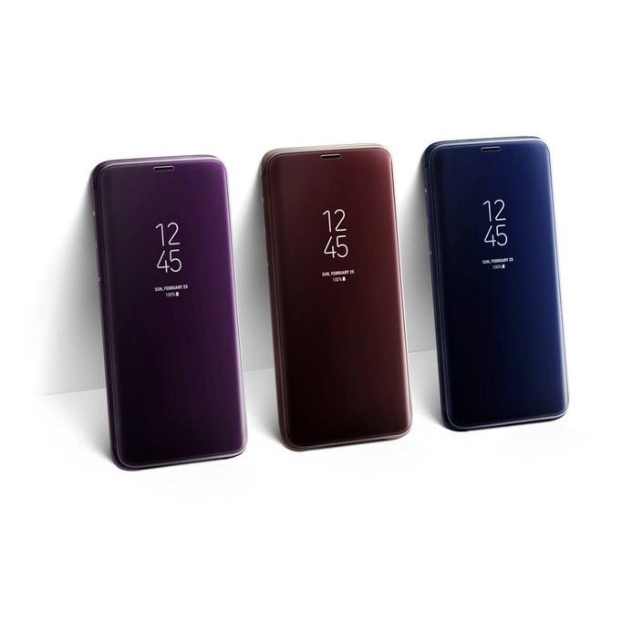 Casing Flip Leather Standing Cover Samsung S 9 S9 Plus Original 100%