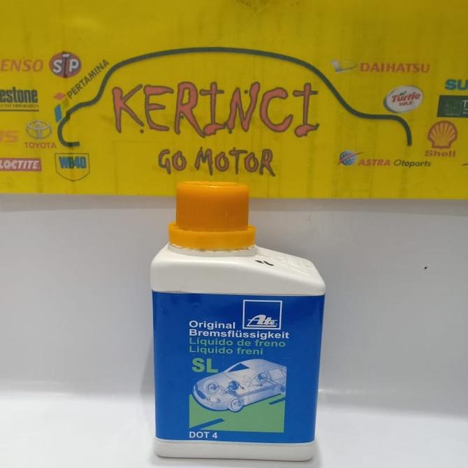 ORIGINAL BRAKE FLUID ATE SL DOT 4 300cc - MINYAK REM SL ATE DOT 4