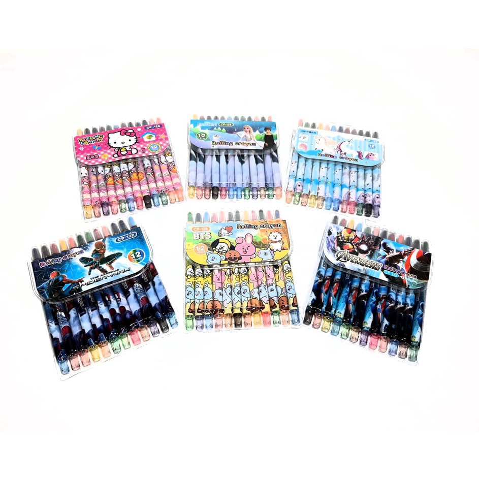 

Terkini Harga Grosir ( 1set /12pcs /Warna ) Crayon/krayon Putar Motif CP-SQ12S Best Produk