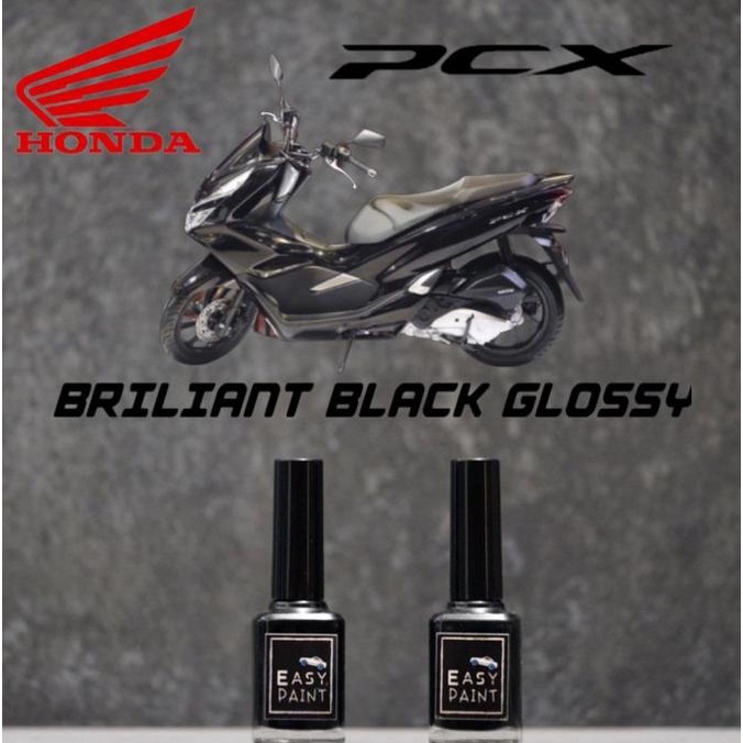 Cat Oles Motor Briliant Black Glossy Metalic Honda PCX 160 Hitam Gloss