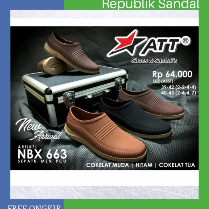 Sepatu karet anti slip ATT NBX 663 ORIGINAL SEPATU PRIA 40-43