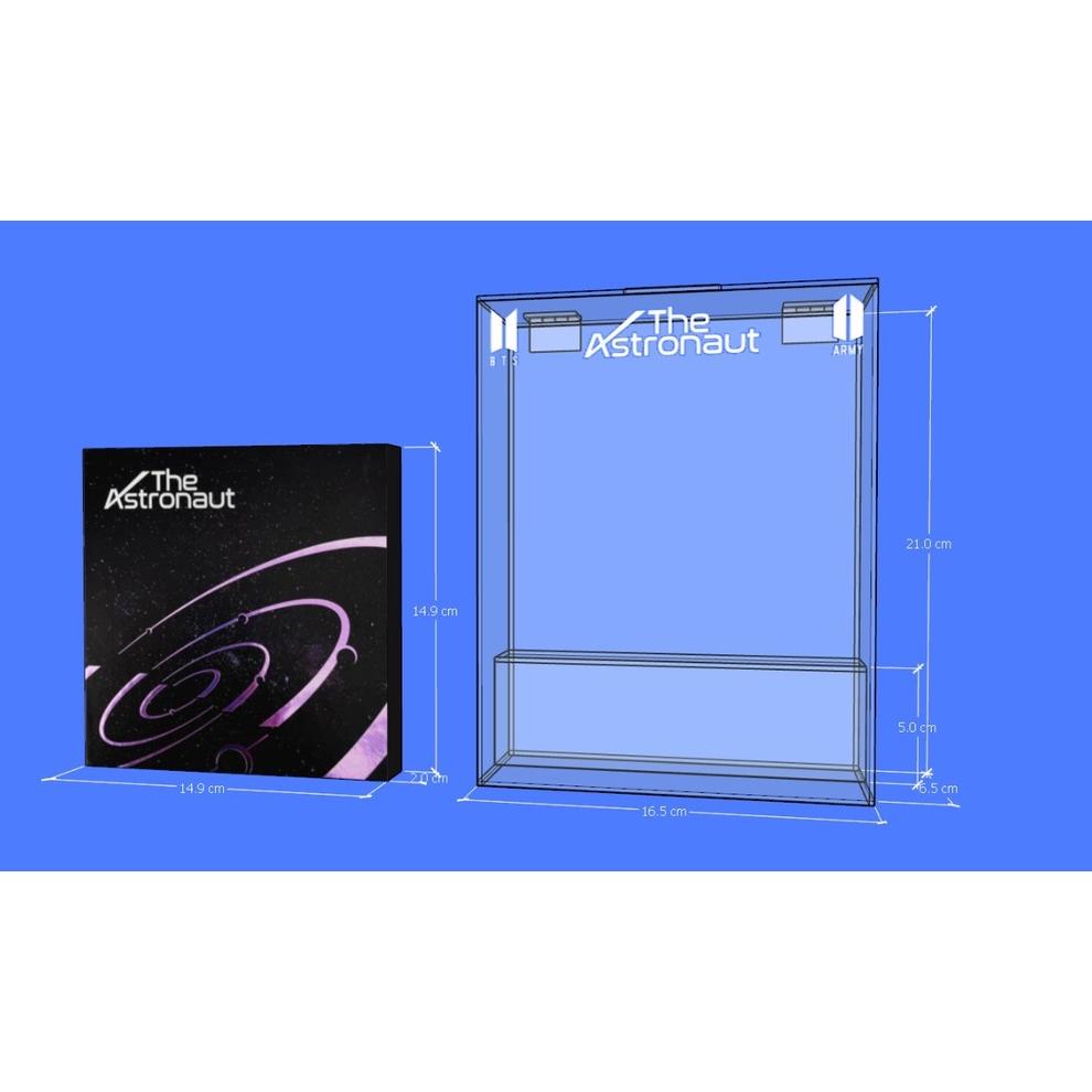 Terbaru Box Album Bts Jin The Astronaut / Box Album Akrilik / Rak Album Bts Jin The Astronaut