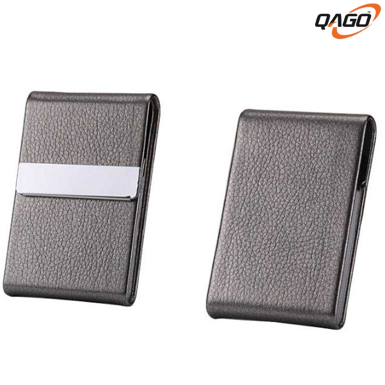 ￣DiN Focus Kotak Bungkus Rokok Dompet Elegan Leather Cigarette Case Simpan Rokok Motif Dompet b Terl