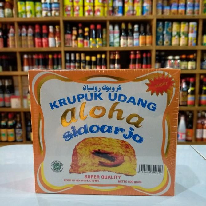 

Aloha Kerupuk Udang Orange SUPER QUALITY 500gr