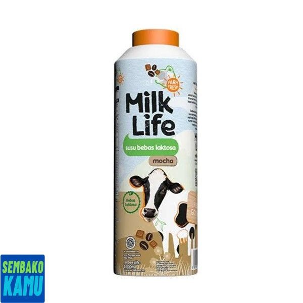 

Milklife Fresh Milk Lactose Free Mocha 1 Liter - Susu