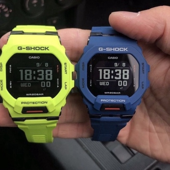 [S-Q❣»W] GBX-100 G-LIDE JAM TANGAN SHOCK GBD200 GBD 200 STRAP RUBBER HALUS DIGITAL WATCH SPORT PRIA 