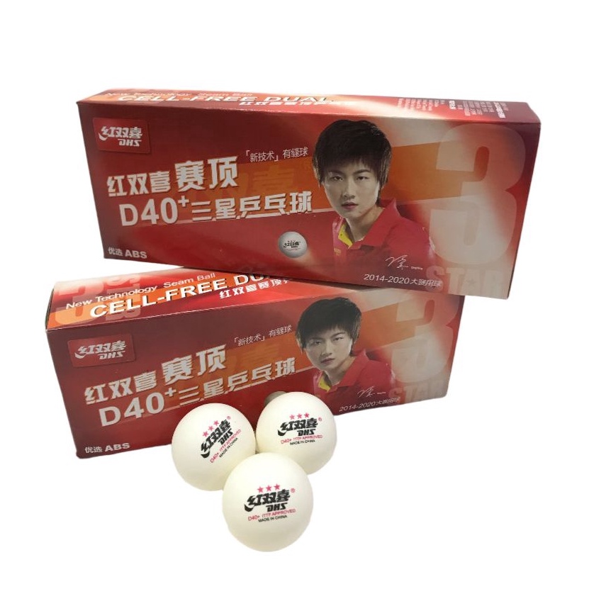 12.12 Brand BOLA PINGPONG TENIS MEJA D40+ 3 ISI 10 PCS WARNA PUTIH 