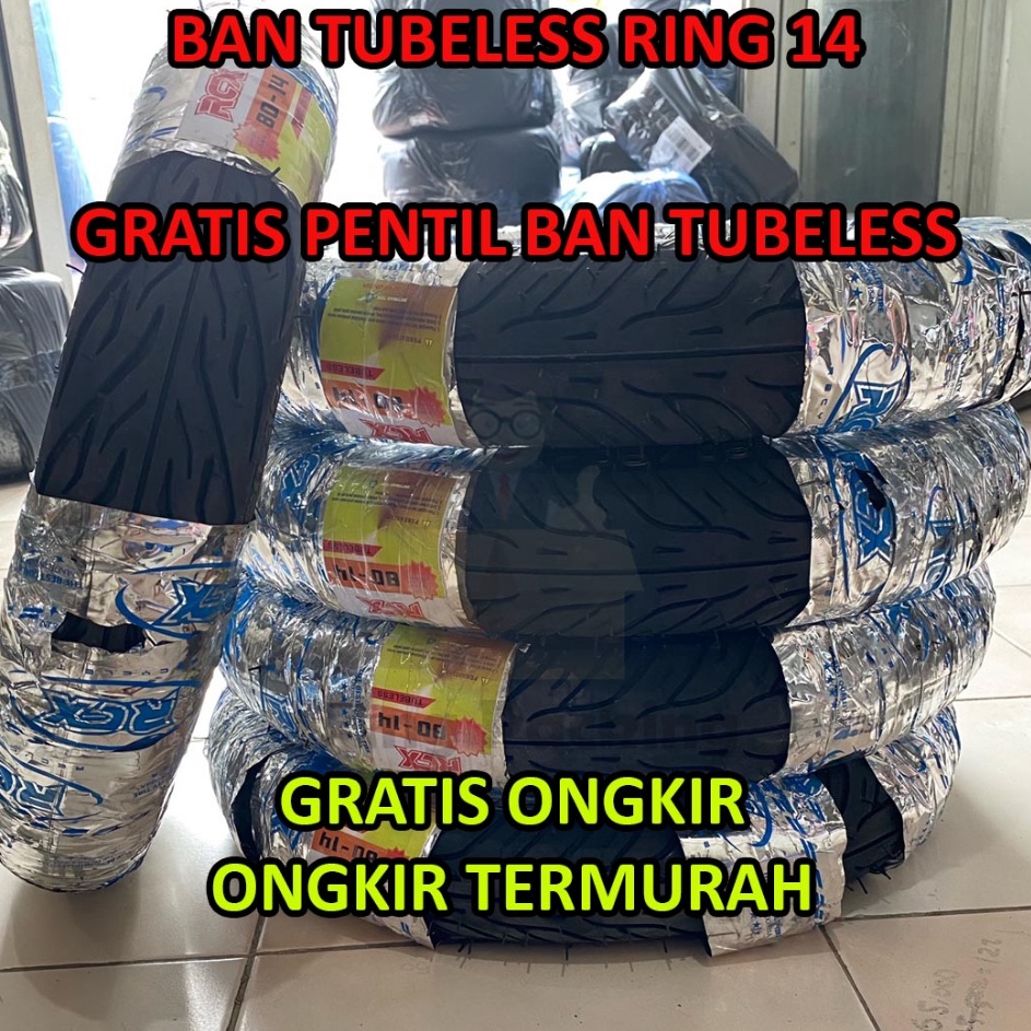 ★★ Zwr Ban Tubles Motor Matic Ring 14 Ban Motor Ring 14 Ban Beat Ban Vario Ban Mio Ban Tubeless Ring