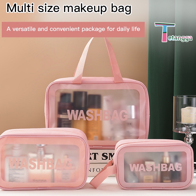 (FF☑E.❣) Tas Kosmetik Korea / Travel Cosmetic Multi Pouch / tas kosmetik / kosmetik / tas travel / T