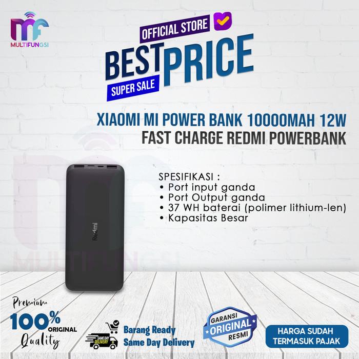 Xiaomi Mi Power Bank 10000Mah Fast Charge Redmi Powerbank 10000 Mah - Hot Sale
