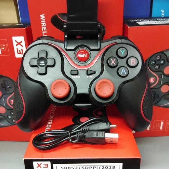Ready Joystick/Gamepad Bluetooth X3 Game Controller HP Android & TV Box