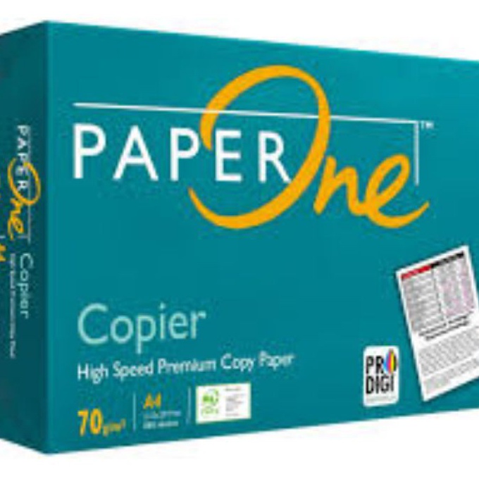 

(☼ F㊖WM] Kertas HVS A4 70 gsm Paperone isi 100 Lembar- paliing.laris..
