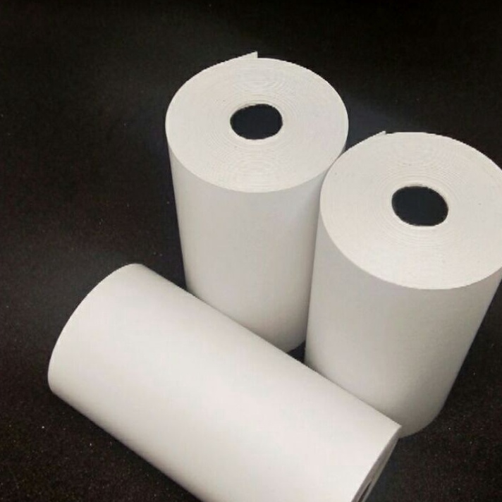 

[ZH✪/D➸) Kertas Stiker label thermal Continous 80 x 50 mm/ ±13 m- terrviral.