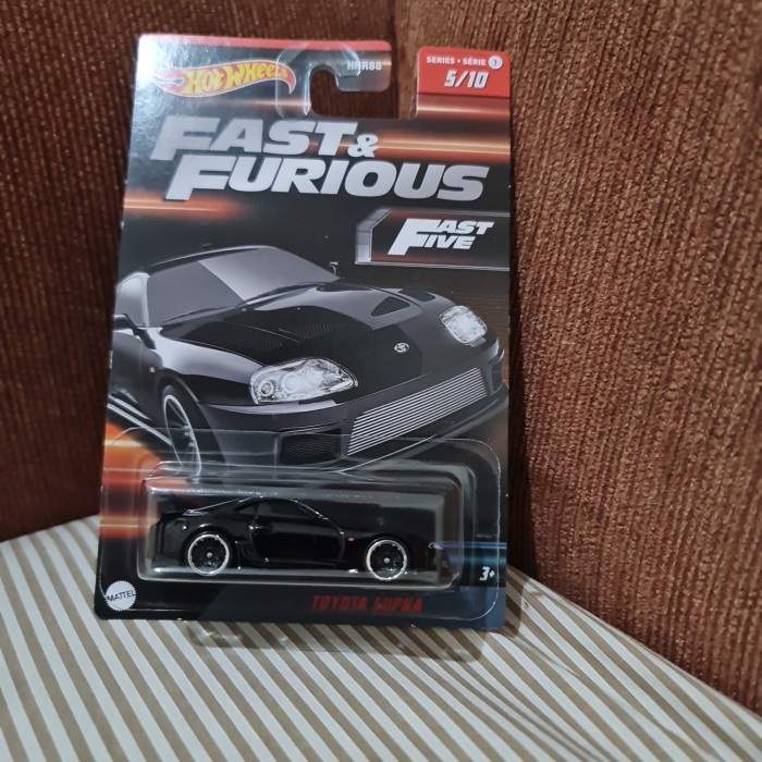 DISKON SPESIAL HOTWHEELS TOYOTA SUPRA FAST FURIOUS HITAM TERMURAH