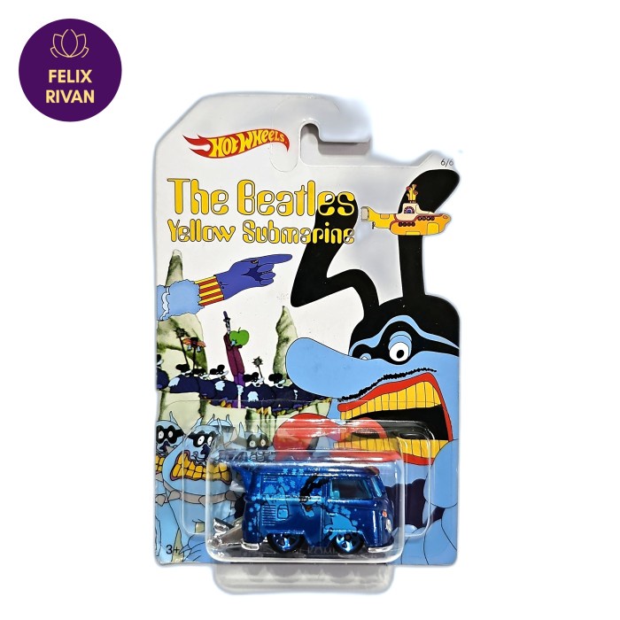 HOT SALE HOT WHEELS VOLKSWAGEN KOOL KOMBI THE BEATLES TERLARIS
