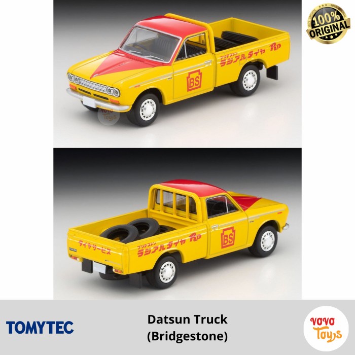 PROMO TOMICA LIMITED VINTAGE TLV-195A DATSUN TRUCK BRIDGESTONE TERMURAH