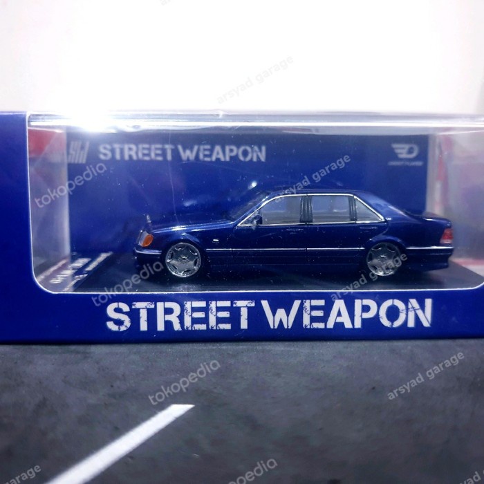 MUST HAVE DIECAST STREET WEAPON MERCEDES BENZ W140 LIMITED OF 499 TERLARIS
