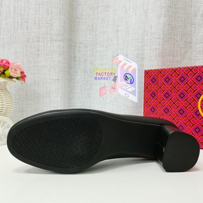 SALE Sepatu TORY BURCH Benton Pump Heels Shoes Black 100% ORIGINAL