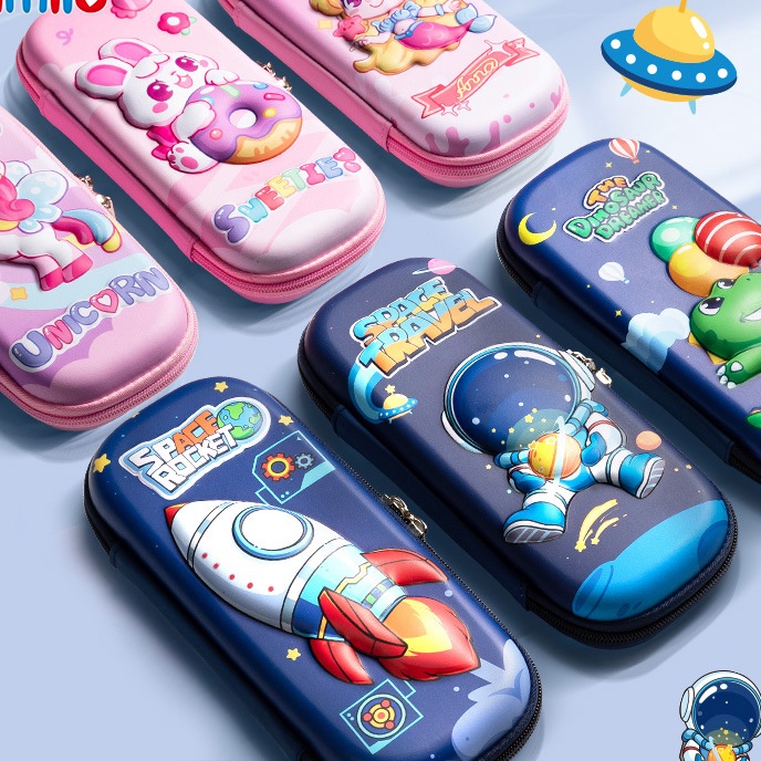 

(OS♡/G➸] [READY] Aimilo 3D Tempat Pensil Anak Kartun Stationery Kotak Pensil Alat Tulis Perlengkapan Sekolah- muurah.!