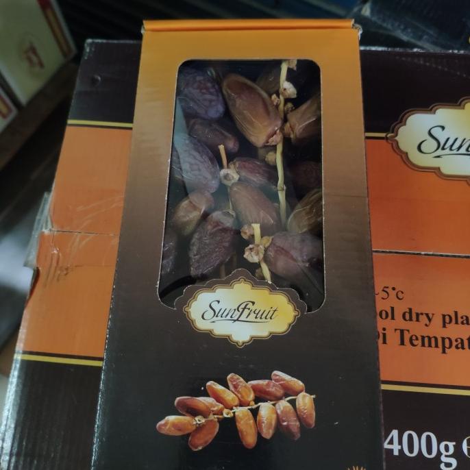 

KURMA TUNISIA TANGKAI SUN FRUIT 12X400 GR(PERKARTON) FAUZIPUTRA6