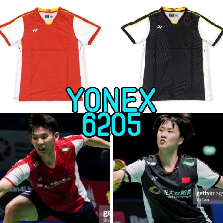★★ GROSIR Baju kaos olahraga yy 6205 timnas china badminton bulutangkis pria IMPORT GO Ready Stok-