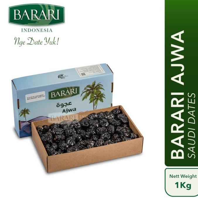 

KURMA BARARI AJWA 1 KG SAUDI ARABIA FITRARAMADAN66